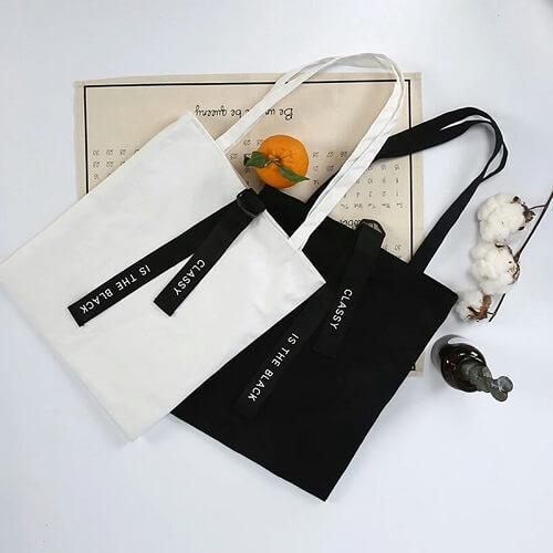 canvas laundry bag
